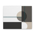Minimalist Geometric Canvas Art — Modern Abstract Circle & Line Wall Decor